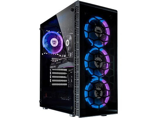 PC Gaming - BEASTCOM Q5 Pro Gaming, AMD Ryzen™ 9 5900X, 32 GB RAM, 1 TB SSD, GeForce RTX™ 4060, Windows 11 Pro, Negro